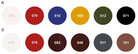 Supracolor Cream - 6 colour palette