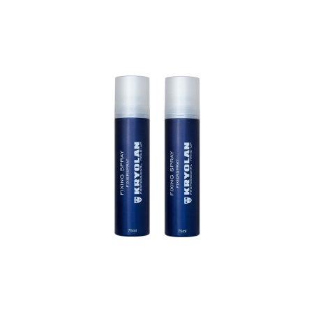 Kryolan Fixing Spray (75ml Double Bundle)